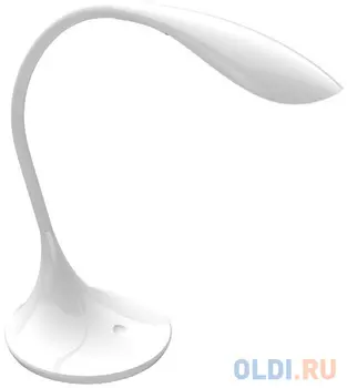 Camelion KD-772 C01 белый LED (Свет-к настольн., 5 Вт, 230В, сенсорн. вкл-е, 3 уровня ярк.)