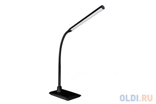 Camelion KD-792 C02 чёрный LED (Свет-к настольн.,6 Вт,230В, сенсорн.вкл-е, 4 ур. ярк,4000К)