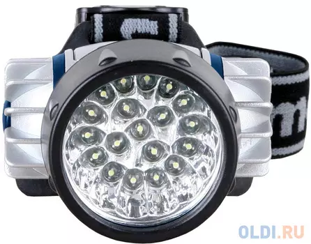 Фонарь налобный Camelion LED5323-19Mx серебристый
