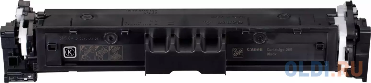 Canon Cartridge 069BK 5094C002 тонер-картридж для MF752Cdw/MF754Cdw/LBP673Cdw 1900 стр. чёрный