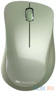 Мышь беспроводная Canyon CNE-CMSW11SM зелёный USB + радиоканал