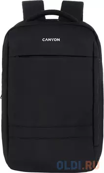 CANYON BPL-5, Laptop backpack for 15.6 inch, Product spec/size(mm): 440MM x300MM x 170MM, Black, EXTERIOR materials:100% Polyester, Inner materials:10
