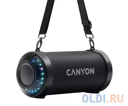 Колонка портативная Canyon BSP-7 1.0 (моно-колонка) Черный