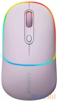 CANYON MW-22, 2 in 1 Wireless optical mouse with 4 buttons,Silent switch for right/left keys,DPI 800/1200/1600, 2 mode(BT/ 2.4GHz), 650mAh Li-poly ba