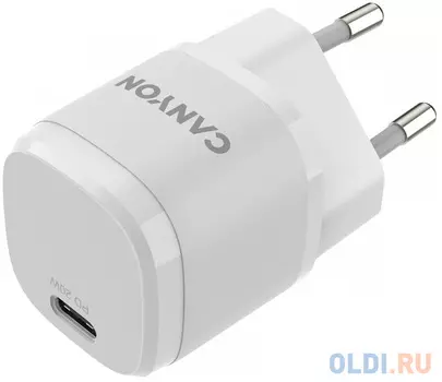 Canyon, PD 20W Input: 100V-240V, Output: 1 port charge: USB-C:PD 20W (5V3A/9V2.22A/12V1.66A) , Eu plug, Over- Voltage , over-heated, over-current and