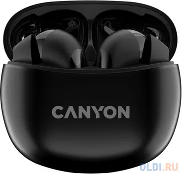 CANYON TWS-5, Bluetooth headset, with microphone, BT V5.3 JL 6983D4, Frequence Response:20Hz-20kHz, battery EarBud 40mAh*2+Charging Case 500mAh, type-