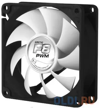 Case fan ARCTIC F8 PWM (Black) - retail (ACFAN00207A)
