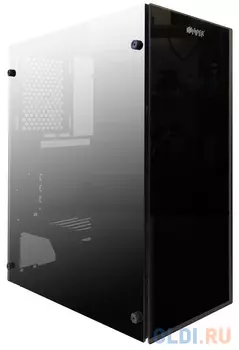 CASE HIPER HG-C104 ORCUS (ATX, SPCC0.5, USB3.0+USB2.0, VGA Max 310mm, Black)