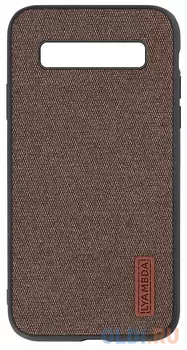 Case LYAMBDA REGUL for Samsung Galaxy S10+ (LA06-RG-S10P-BR) Brown