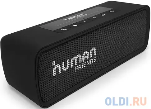 CBR Human Friends Easytrack {2х3 Вт, Bluetooth 4.2 , FM-радио, режим "гарнитуры", 1200 мАч, цвет чёрный}