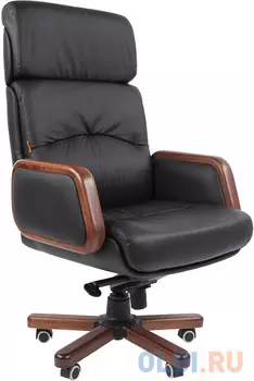 Chairman 417 Россия нат.кожа/экокожа черная (мультиблок)