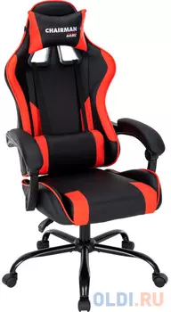 Chairman game CH41 экокожа, черно-красный