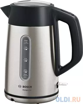 Чайник электрический Bosch TWK4P440 2400 Вт нержавеющея сталь 1.7 л нержавеющая сталь