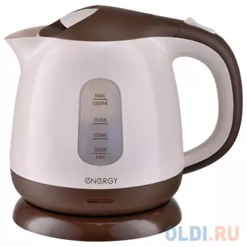 Чайник электрический Energy E-275 1100 Вт коричневый 1 л пластик