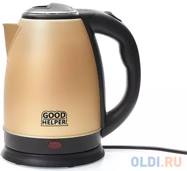 Чайник электрический Goodhelper KS-181C 1500 Вт золотистый 1.8 л металл