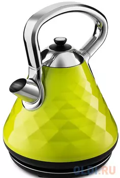 Чайник электрический KITFORT KT-698-2 2200 Вт салатовый 1.7 л нержавеющая сталь