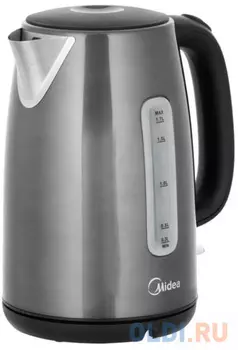 Чайник электрический Midea MK-8026 2200 Вт серебристый чёрный 1.7 л нержавеющая сталь