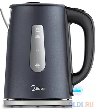 Чайник электрический Midea MK-8060 2200 Вт темно-фиолетовый 1.7 л нержавеющая сталь