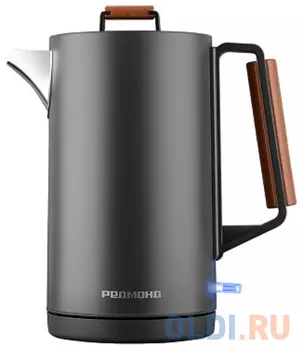 Чайник электрический Redmond KM236 1.7л. 2200Вт серый корпус: стекло