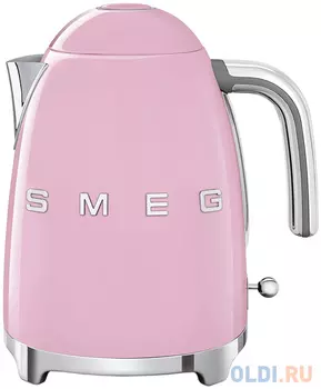 Чайник электрический Smeg KLF03PKEU 2400 Вт розовый 1.7 л нержавеющая сталь