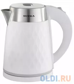 Чайник электрический Supra KES-1798 1.7л. 1500Вт белый (корпус: пластик)