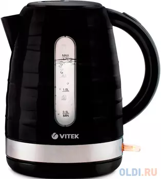 Чайник электрический Vitek VT-1174, 2200Вт, черный