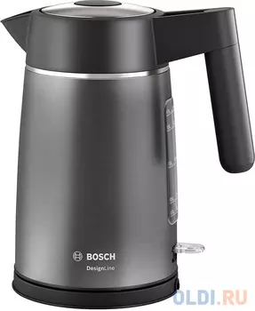 Чайник BOSCH/ Цвет: графитовый, 2400 Ватт, скрытый нагр.элемент, 1.7 л