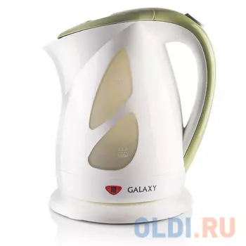 Чайник GALAXY GL0216 2200 Вт белый 1.7 л пластик