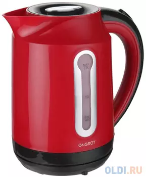 ЧАЙНИК ЭЛЕКТР. "ENERGY" E-210 1,7 Л (1/12) ПЛАСТИК (КРАСНЫЙ)