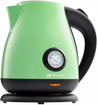 Чайник Kitfort KT-642-6, светло-зелёный 2200 Вт, 1.7 л