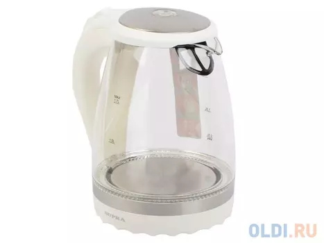 Чайник Supra KES-2003N стекло white