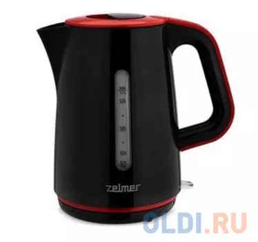 Чайник ZCK7620R BLACK/RED ZELMER