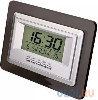 Часы-будильник Perfeo "Middle" чёрный PF-S2102