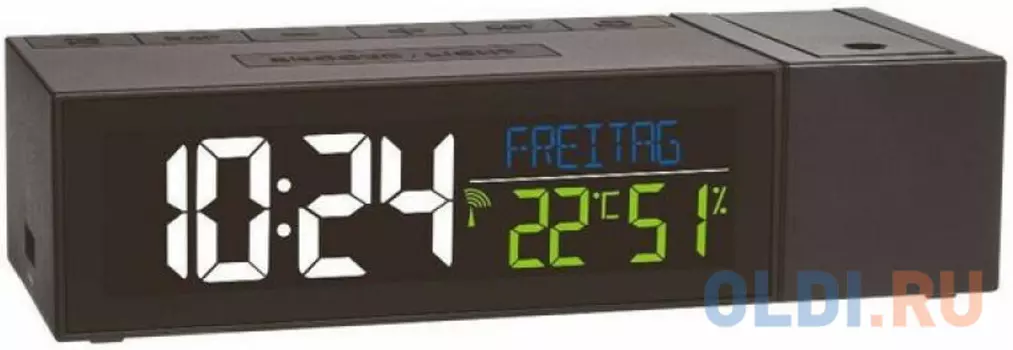 Часы-будильник TFA 60.5014.01 чёрный