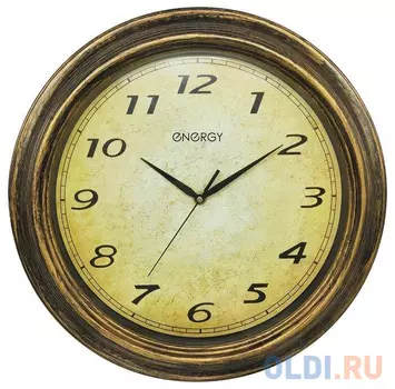 ЧАСЫ НАСТЕННЫЕ "ENERGY" ЕС-133 КВАРЦЕВЫЕ, КРУГЛЫЕ (1/10)