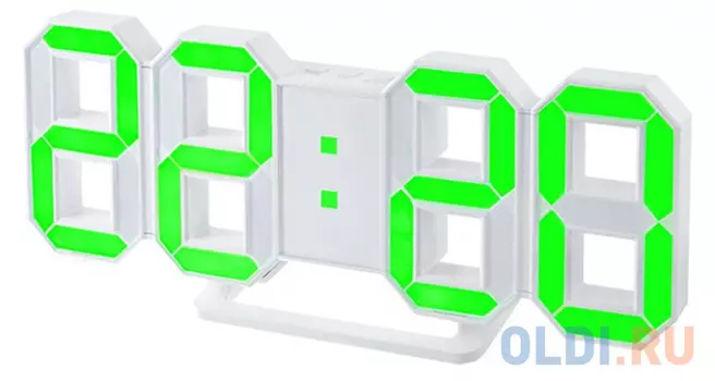 Часы настольные Perfeo PF-663 белый