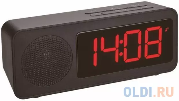 Часы настольные TFA 60.2546.01 чёрный