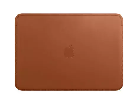 Чехол Apple Leather Sleeve for 13-inch MacBook Pro Saddle Brown (MRQM2ZM/A)