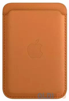 Чехол Apple Leather Wallet with MagSafe для iPhone 12 iPhone 12 Pro золотистая охра MM0Q3ZE/A