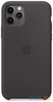 Чехол Apple Silicone Case для iPhone 11 Pro чёрный