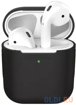 Чехол Deppa 47005 для AirPods чёрный