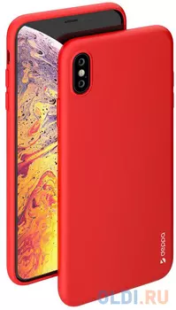 Чехол Deppa Gel Color Case для Apple iPhone XS Max, красный