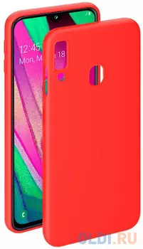 Чехол Deppa Gel Color Case для Samsung Galaxy A40 (2019), красный