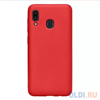 Чехол Deppa Gel Color Case для Samsung Galaxy A30/A20 (2019), красный