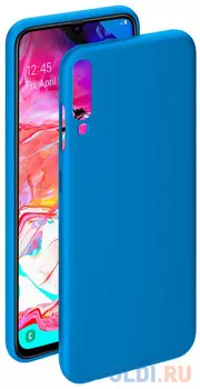 Чехол Deppa Gel Color Case для Samsung Galaxy A70 (2019), синий