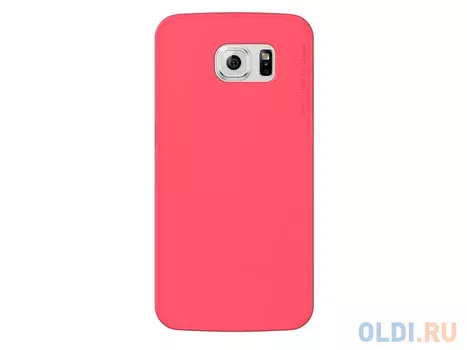 Чехол Deppa Sky Case и защитная пленка для Samsung Galaxy S6 коралловый 86039