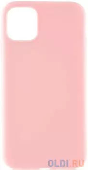 Чехол для Apple iPhone 11 Pro Brosco Softrubber светло-розовый