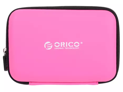 Чехол для HDD 2.5" ORICO PHB-25-PK, EVA-материал, влагозащита, розовый, 160 х 110 х 40 мм