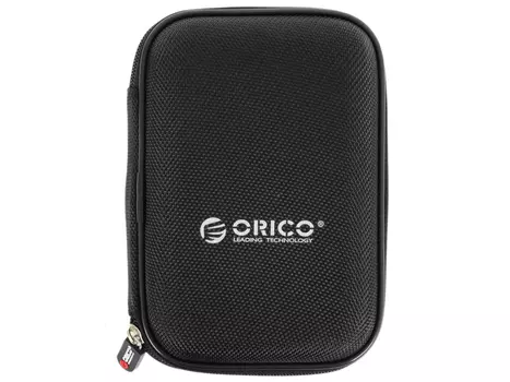 Чехол для HDD 2.5" ORICO PHD-25-BK, EVA-материал, влагозащита, ,черный, 135 x 90 x 19 мм