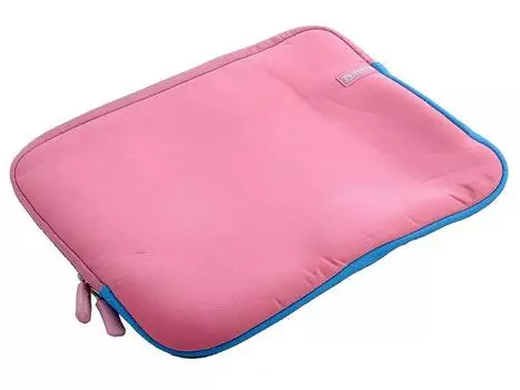 Чехол для ноутбука 12" PortCase KNP-12PN розово-голубой